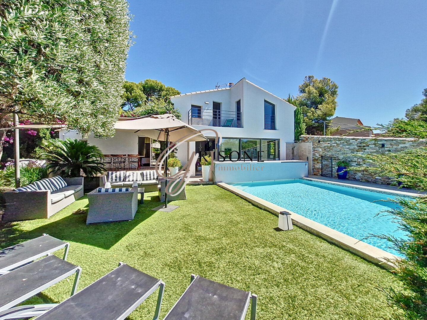 Villa Vue Mer \u00e0 Portissol \u00e0 Sanary sur mer
